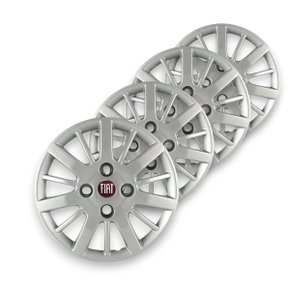 Jogo Calota Aro 13 Fiat Palio Siena 2009 Até 2010