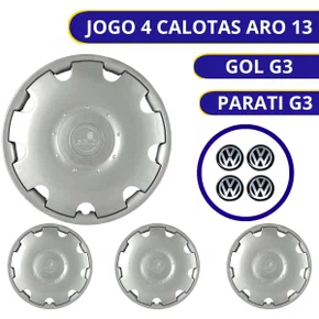 Jogo Calota Aro 13 Gol Parati G3 1999 Até 2003 