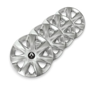 Jogo Calota Aro 13 Renault Clio 2012 Até 2016 Pressão 