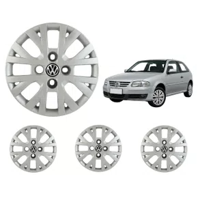 Jogo Calota Aro 13 Volkswagen Gol G4 Ecomotion 2005 Até 2014