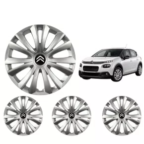 Jogo Calota aro 14 citroen C3/C4 2014 Até 2015 