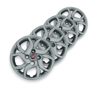 Jogo Calota Aro 14 Fiat Mobi 2017 Até 2018