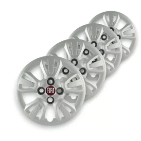 Jogo Calota Aro 14 Fiat Uno Way 2011 Até 2012