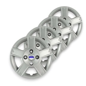 Jogo Calota Aro 14 Ford Fiesta 2008 Até 2010 