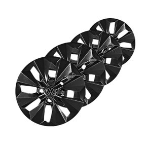 Jogo Calota Aro 14 Gol G6 2013 a 2016 Preto Cubo Baixo