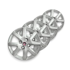  Jogo Calota Aro 14 Fiat Grand Siena EL 2014 