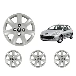Jogo Calota Aro 14 Peugeot 206 207 307 2010 Até 2016