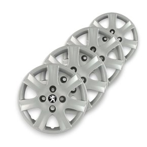 Jogo Calota Aro 14 Peugeot 206 207 307 2010 Até 2016