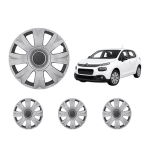 Jogo Calota Aro 15 Citroen C3 2014 Até 2015