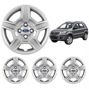 Jogo Calota Aro 15 Ford Ecosport 2012