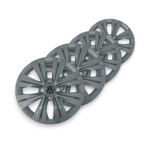 Jogo Calota Aro 15 Gol Voyage Saveiro G7 Após 2017 Grafite