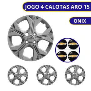 Jogo Calota Aro 15 Onix Prisma Após 2021