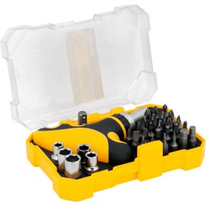 Jogo De Bits Ponteira Crv Com 32 Peças Encaixe 1/4 VONDER