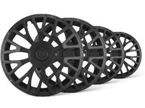 Jogo de Calota Esportiva Aro 14 Triton Black/Fosco Jogo 4 Pecas