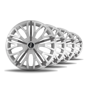 Jogo de Calotas Esportivas Aro 14 TRITON SPORT Silver Graphite ELITTE