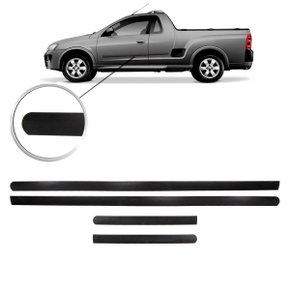 Jogo Friso Lateral Montana 2002 a 2010 Preto