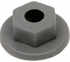 Kit 10 Grampo Porca Moldura Linha GM