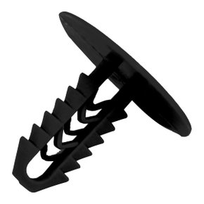 Kit 10 Grampo Presilha Forração Teto Cabeça Grande Ducato Kangoo Kwid Preto