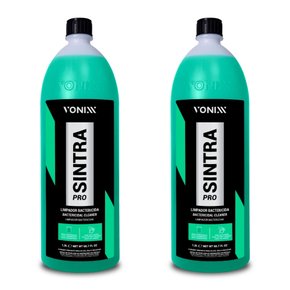 Kit 2 Unidades Sintra Pro - Limpeza Bactericida Interna de Veículos 1,5L - VONIXX