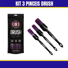 Kit 3 Pinceis Drush Dub Boyz