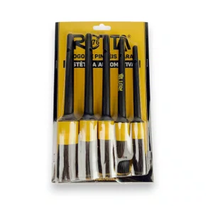 Kit 5 Pinceis Detail Uso Externo/Interno ROTTA
