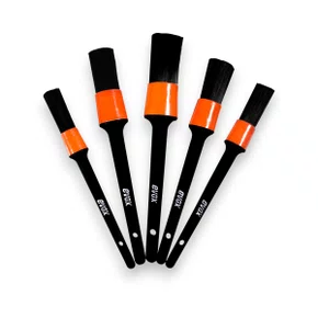 Kit 5 Pincéis Para Detalhamento Externos EVOX