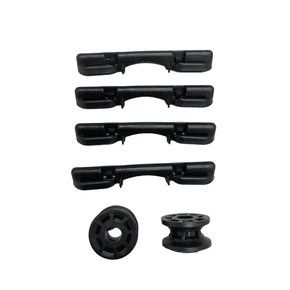 Kit 6 Peças Deslize Calço Banco Linha Fiat Palio Uno Strada 1996 a 2015