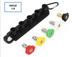 Kit Bicos 1.6 Para Lavadoras Alta Pressao 5 Pecas