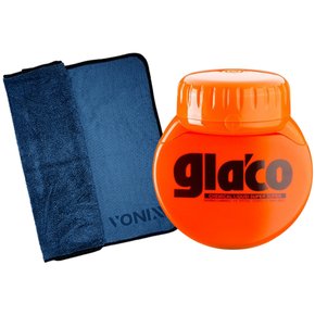 Kit Chuva Zero Glaco Big 120ml SOFT99 + Toalha Microfibra De Secagem VONIXX