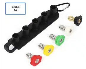 Kit de Bicos Para Lavadoras Alta Pressao Com 5 Pecas SIGMA