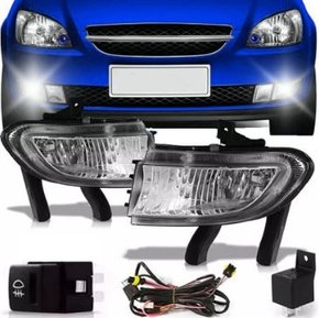 Kit Farol Auxiliar Milha Corsa Classic 2010 a 2014 Kit Completo 