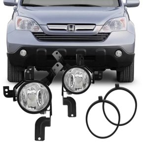 Kit Farol Auxiliar Milha CRV 2007 a 2009 Kit Completo