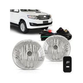 Kit Farol Auxiliar Milha Hilux SW4 2012 a 2015 Kit Completo