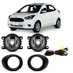 Kit Farol Auxiliar Milha Ka 2015 a 2019 Kit Completo