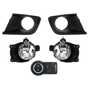 Kit Farol Auxiliar Milha Onix Prisma Spin 2017 a 2019 Botao com Luz de Neblina Traseiro Sem Molduras   
