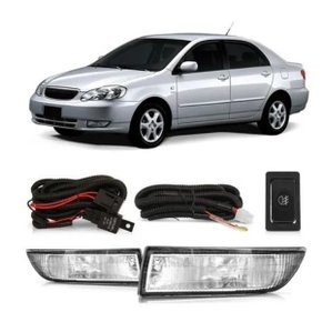 Kit Farol Milha Corolla 2003 2004 Fielder 2005 a 2007 