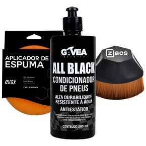 Kit Pneus Renovados – Brilho e Proteção