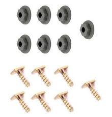 Kit Porca e Parafuso Moldura Linha GM Cada Lado