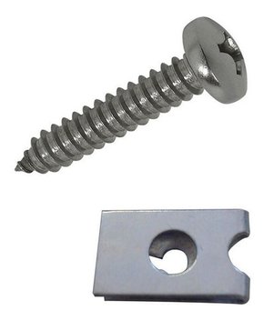 Kit 10 Parafusos Porcas Rápida 4,80mm 