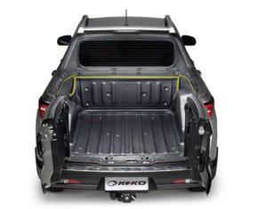 Kit Vedação Escoamento Caçamba Fiat Toro 2016 a 2023 Preto KEKO