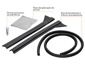 Kit Vedação Tampa Traseira Da Caçamba L200 Triton 2008 a 2018 KEKO