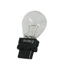 Lâmpada Amarela 1 Polo T20 Esmagada Grande C/ Base Plástica Avulsa 12V AVX