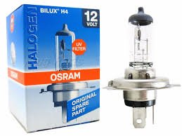 Lâmpada Amarela H4 Avulsa P/ Moto 35W OSRAM