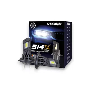 Lampada Automo0tiva Headlight Nano S14X LED 12V 6500K H7/H18 Com 2 Unidades 