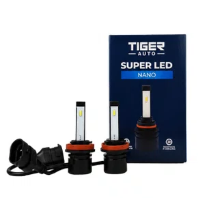 Lampada Automotiva Nano Tiger Led 12V 6000K H11 Com 2 Unidades