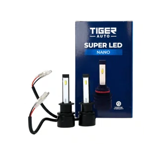 Lampada Automotivo Nano Tiger Led 12V 6000K H1 Com 2 Unidades