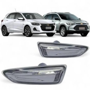 Lanterna Dianteira Lateral Onix Onix Plus Tracker 2020 a 2024 Cristal Esquerdo Motorista