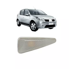 Lanterna Dianteira Lateral Paralama Sandero Symbol 2008 a 2015 Cristal Direita FITAM