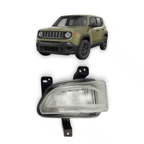 Lanterna Dianteira Parachoque Jeep Renegade 2015 a 2021 Cristal Direito Passageiro FITAM