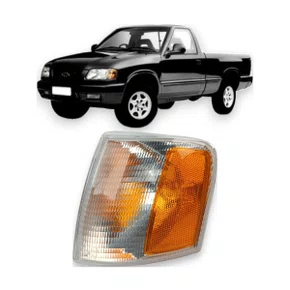 Lanterna Dianteira S10 e Blazer 1995 a 2000 Cristal e Âmbar Esquerda - FITAM